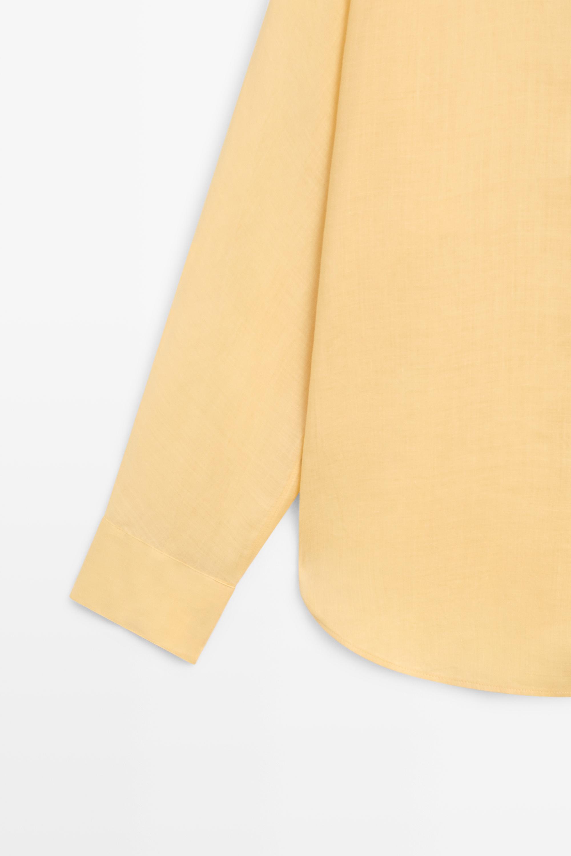 Chemise fluide 100 % ramie